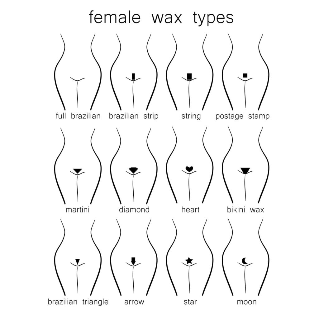 formes d'épilation du maillot