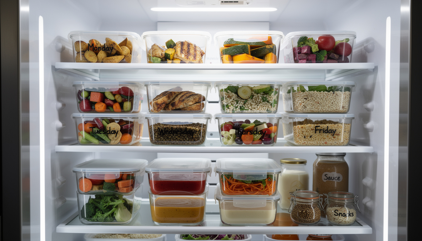 découvrez comment organiser efficacement votre semaine avec le batch cooking et gagnez du temps en préparant vos repas à l'avance.