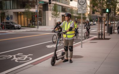 Trottinette électrique : règles et sécurité