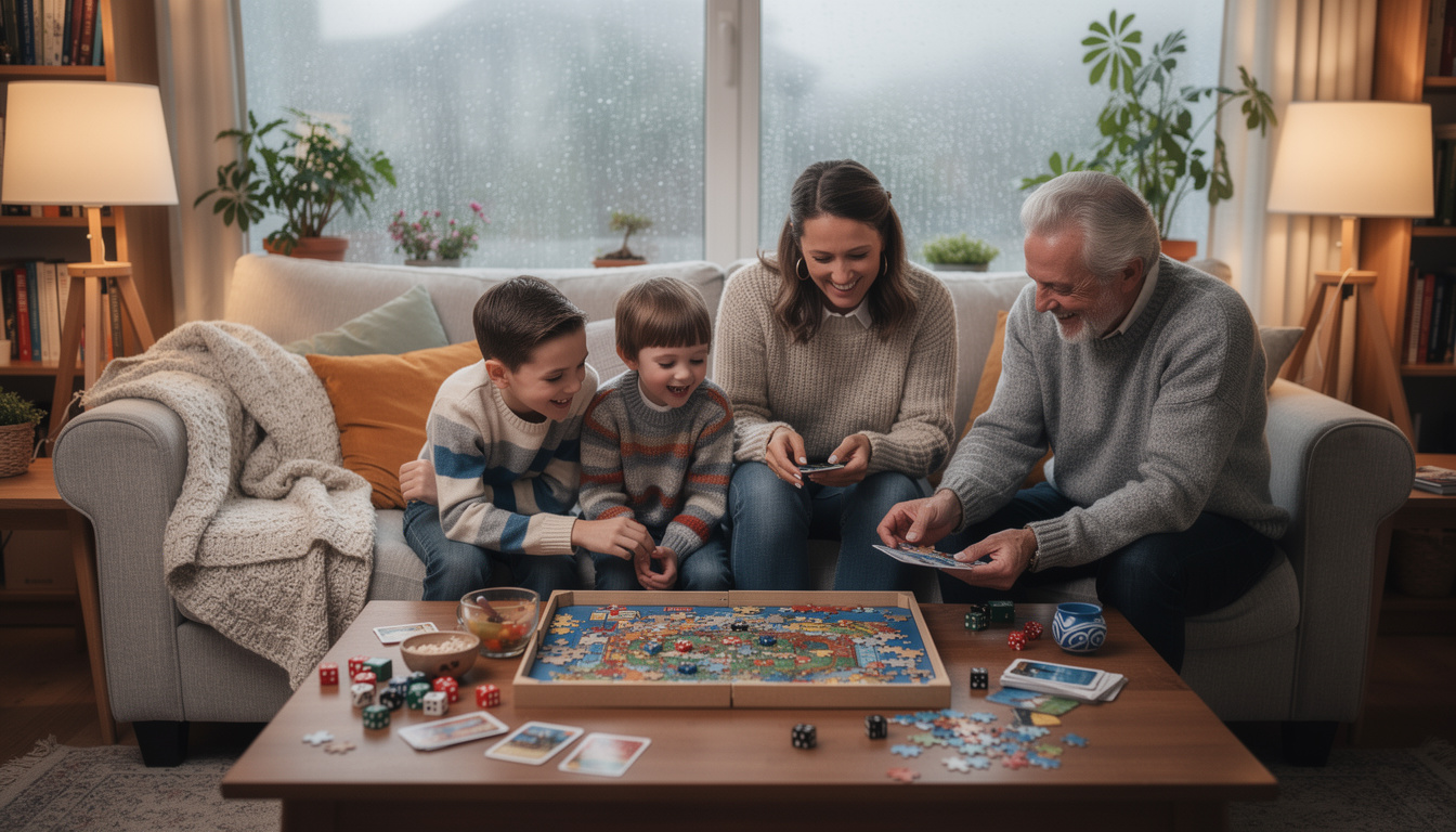 découvrez des idées d’activités amusantes et créatives à faire chez soi quand il pleut, pour passer un bon moment à l’intérieur en toute simplicité.